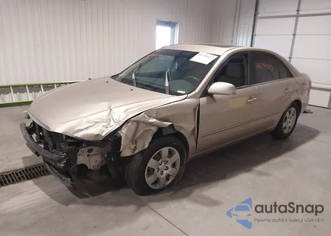 2008 Hyundai Sonata Gls V6 из США, поврежденный, VIN 5NPET46F58H306710